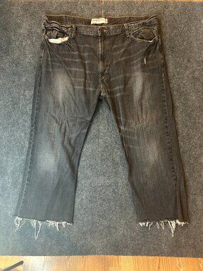 Levis grey jeans low boot cut 527 44x30